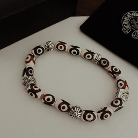 Специальная версия Chrome Hearts Браслет с кошачьим глазом и множ