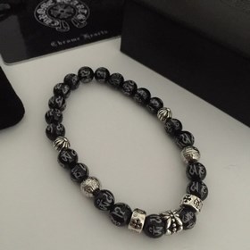 Специальная версия Chrome Hearts Браслет из санскрита и нефрита с