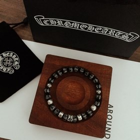Специальная версия Chrome Hearts Браслет из санскрита и нефрита с