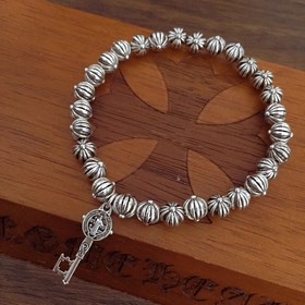 Специальная версия Chrome Hearts Крест-кулон с ключами * Многоком