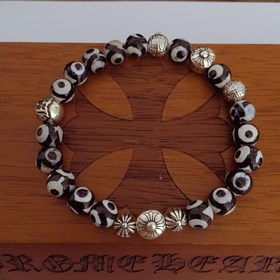 Специальная версия Chrome Hearts Браслет с кошачьим глазом и множ