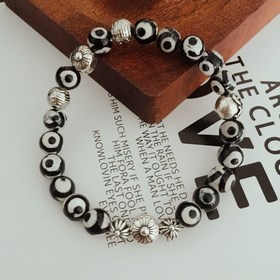 Специальная версия Chrome Hearts Браслет с кошачьим глазом и множ