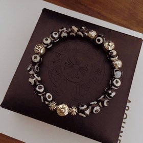 Специальная версия Chrome Hearts Браслет с кошачьим глазом и множ