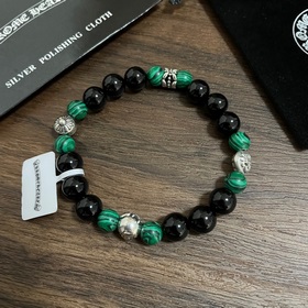 Специальная версия для бутиков. Браслет Chrome Hearts из черного
