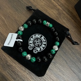 Специальная версия для бутиков. Браслет Chrome Hearts из черного 