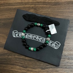 Специальная версия для бутиков. Браслет Chrome Hearts из черного 