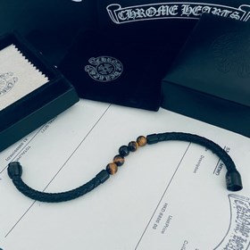Chrome Hearts, браслет с тигровым глазом, идентичный тому, что пр