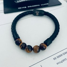 Chrome Hearts, браслет с тигровым глазом, идентичный тому, что пр