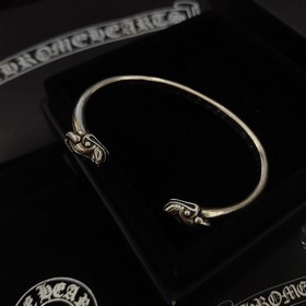 Chrome Hearts Браслет с двумя драконами