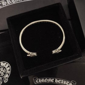Chrome Hearts Браслет с двумя драконами