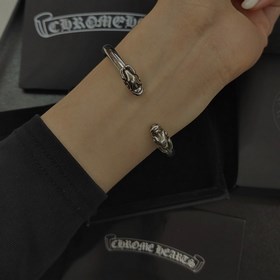 Chrome Hearts Браслет с двумя драконами