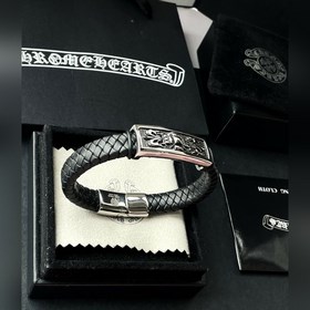 Chrome Hearts, браслет из кожи с классическим пламенем, идентичны
