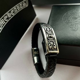 Chrome Hearts, браслет из кожи с классическим пламенем, идентичны