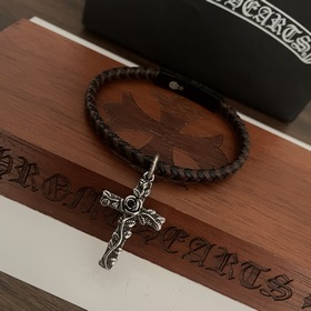 【Специальная версия для магазинов】 Chrome Hearts кожаный браслет