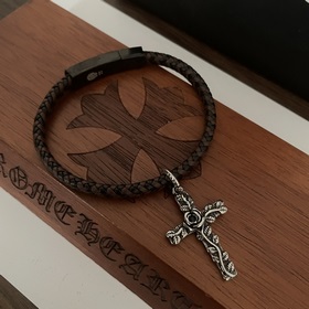 【Специальная версия для магазинов】 Chrome Hearts кожаный браслет