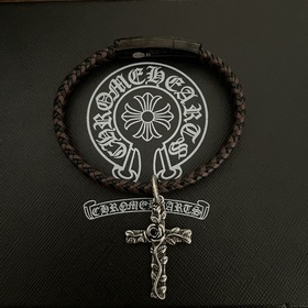 【Специальная версия для магазинов】 Chrome Hearts кожаный браслет 