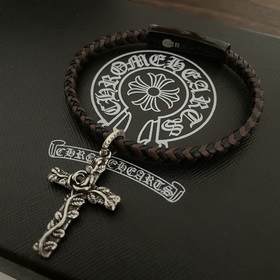 【Специальная версия для магазинов】 Chrome Hearts кожаный браслет 