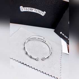 Chrome Hearts Кросс-образный браслет с отверстием в форме буквы «