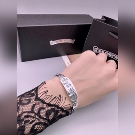 Chrome Hearts Кросс-образный браслет с отверстием в форме буквы «