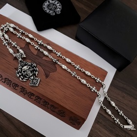 Chrome Hearts Классический ретро-кулон виде черепа. Классическое