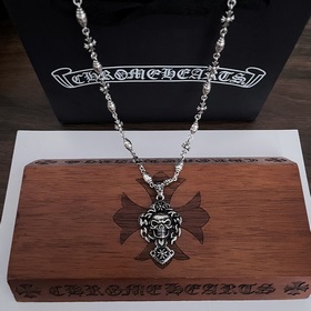 Chrome Hearts Классический ретро-кулон виде черепа. Классическое 