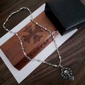 Chrome Hearts Классический ретро-кулон виде черепа. Классическое 