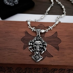 Chrome Hearts Классический ретро-кулон виде черепа. Классическое 