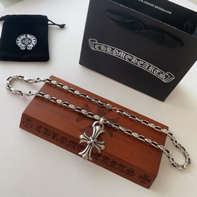 Chrome Hearts Классический ретро-кулон в форме креста. Классическ