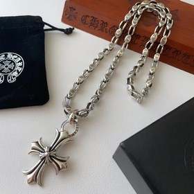 Chrome Hearts Классический ретро-кулон в форме креста. Классическ