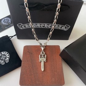 Chrome Hearts Классический ретро-кулон в форме меча. Классическое