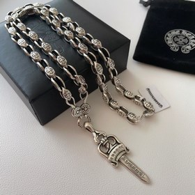 Chrome Hearts Классический ретро-кулон в форме меча. Классическое