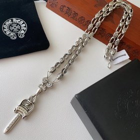 Chrome Hearts Классический ретро-кулон в форме меча. Классическое