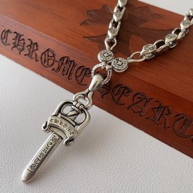 Chrome Hearts Классический ретро-кулон в форме меча. Классическое