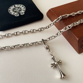 Chrome Hearts Классический ретро-кулон с крестом. Классическое ре