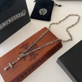 Chrome Hearts Классический ретро-кулон с крестом. Классическое ре