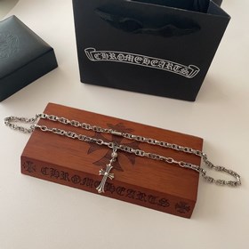 Chrome Hearts Классический ретро-кулон с крестом. Классическое ре