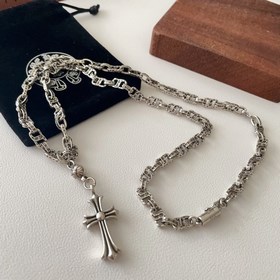 Chrome Hearts Классический ретро-кулон с крестом. Классическое ре
