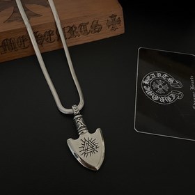 Chrome Hearts Классический ретро-кулон виде щита снежинкой. Класс