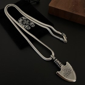 Chrome Hearts Классический ретро-кулон виде щита снежинкой. Класс