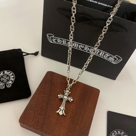 Chrome Hearts Классический ретро-кулон с крестом. Классическое ре