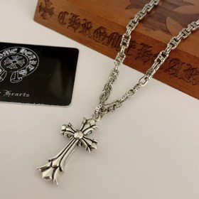 Chrome Hearts Классический ретро-кулон с крестом. Классическое ре