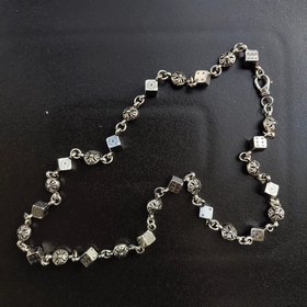 Chrome Hearts ожерелье с кубиками Длина 60 см