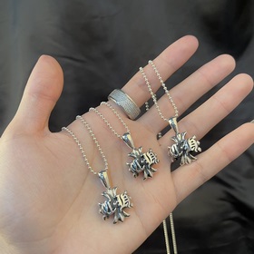Chrome Hearts CH крест-кулон
