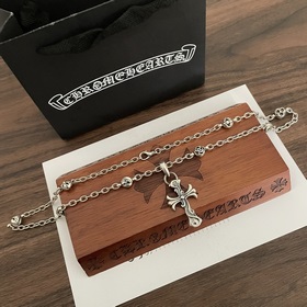 Chrome Hearts Классический ретро-кулон в форме креста. Классическ