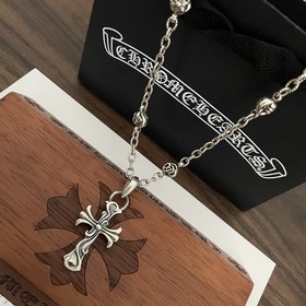 Chrome Hearts Классический ретро-кулон в форме креста. Классическ
