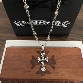 Chrome Hearts Классический ретро-кулон в форме креста. Классическ