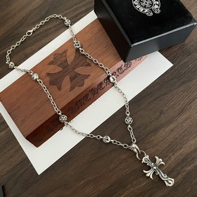 Chrome Hearts Классический ретро-кулон в форме креста. Классическ