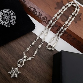 Chrome Hearts Классический ретро шестиконечный кулон. Классическо