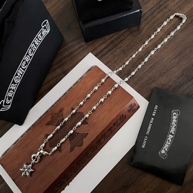Chrome Hearts Классический ретро шестиконечный кулон. Классическо
