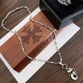 Chrome Hearts Классический ретро-кулон в форме языка Классическое